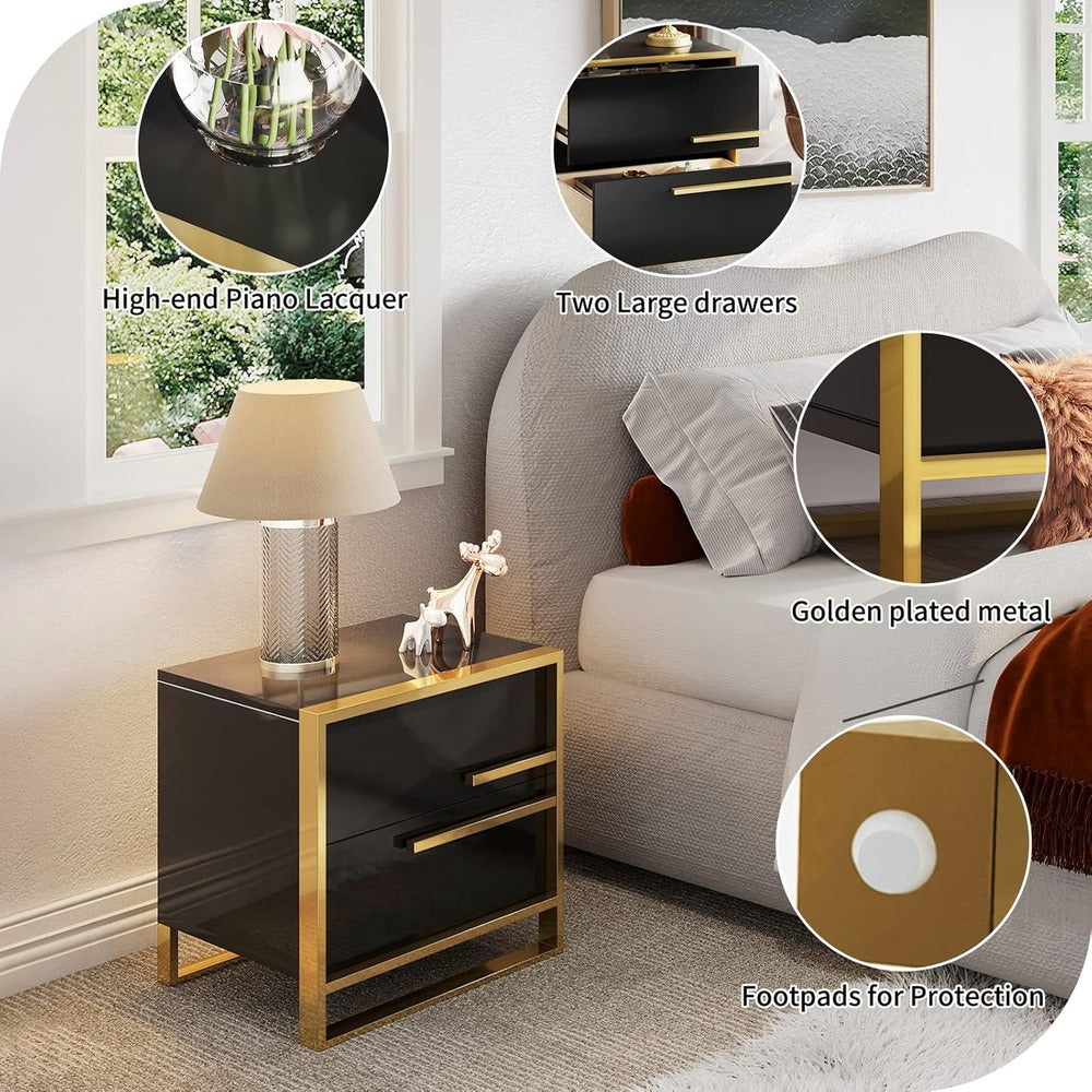 Modern bedside table ; Minimalist nightstand ; Bedside storage cabinet ;Glossy night table ; Bedroom furniture ; Nightstand with drawers ; Functional bedside organizer ; Contemporary bedside table ; Luxury nightstand ; Stylish bedroom storage ; Modern furniture design
طاولة بجانب السرير عصرية; طاولة بجانب السرير بسيطة ; خزانة تخزين بجانب السرير ;طاولة بجانب السرير لامعة ; أثاث غرفة النوم ; طاولة بجانب السرير بأدراج ; منظم بجانب السرير عملي ; طاولة بجانب السرير