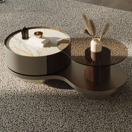 Real Solid wood coffee table made of walnut wood and designed as wooden table to elevate home with positive energy and amazing look shop now