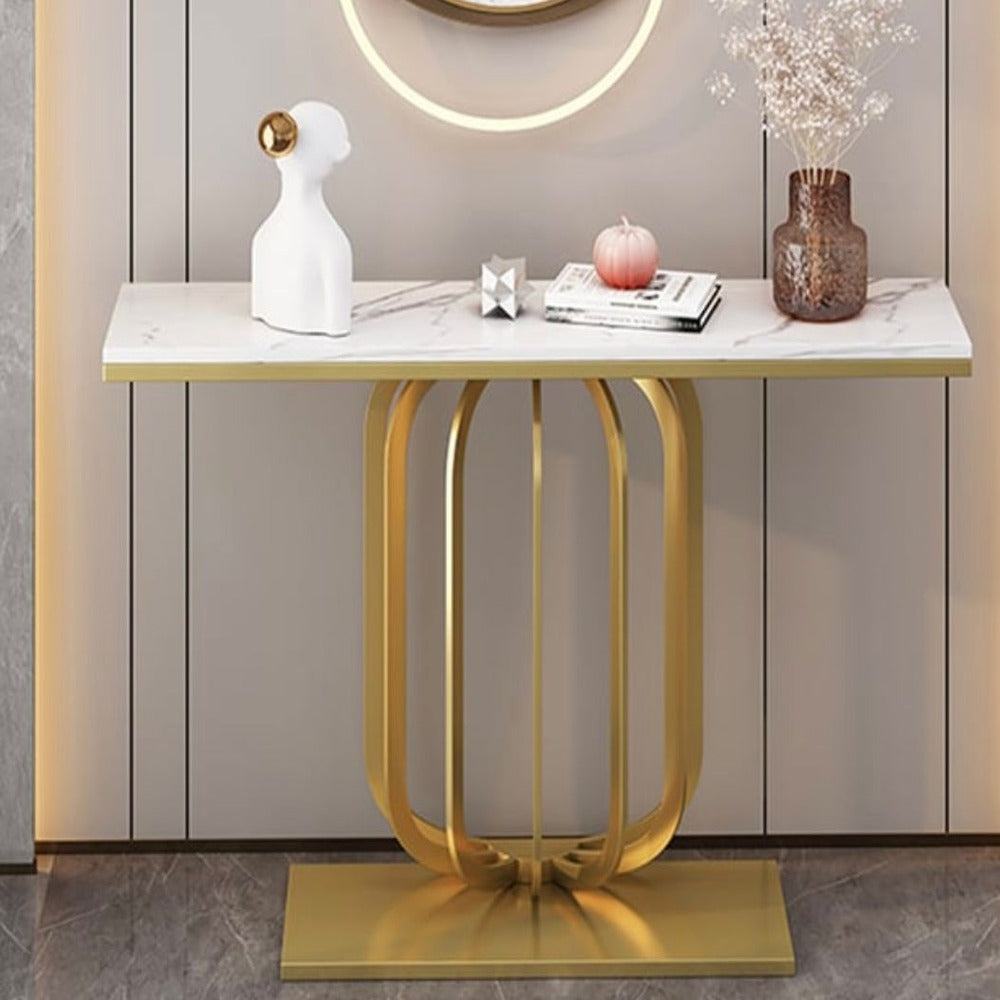 Console Table - Entryway Console Table - Modern Console Table - contemporary console -luxury console table - gold console table - statement console table -metal base console
طاولة كونسول - طاولة كونسول للمدخل - طاولة كونسول حديثة - طاولة كونسول معاصرة - طاولة كونسول فاخرة - طاولة كونسول ذهبية - طاولة كونسول مميزة - طاولة كونسول بقاعدة معدنية