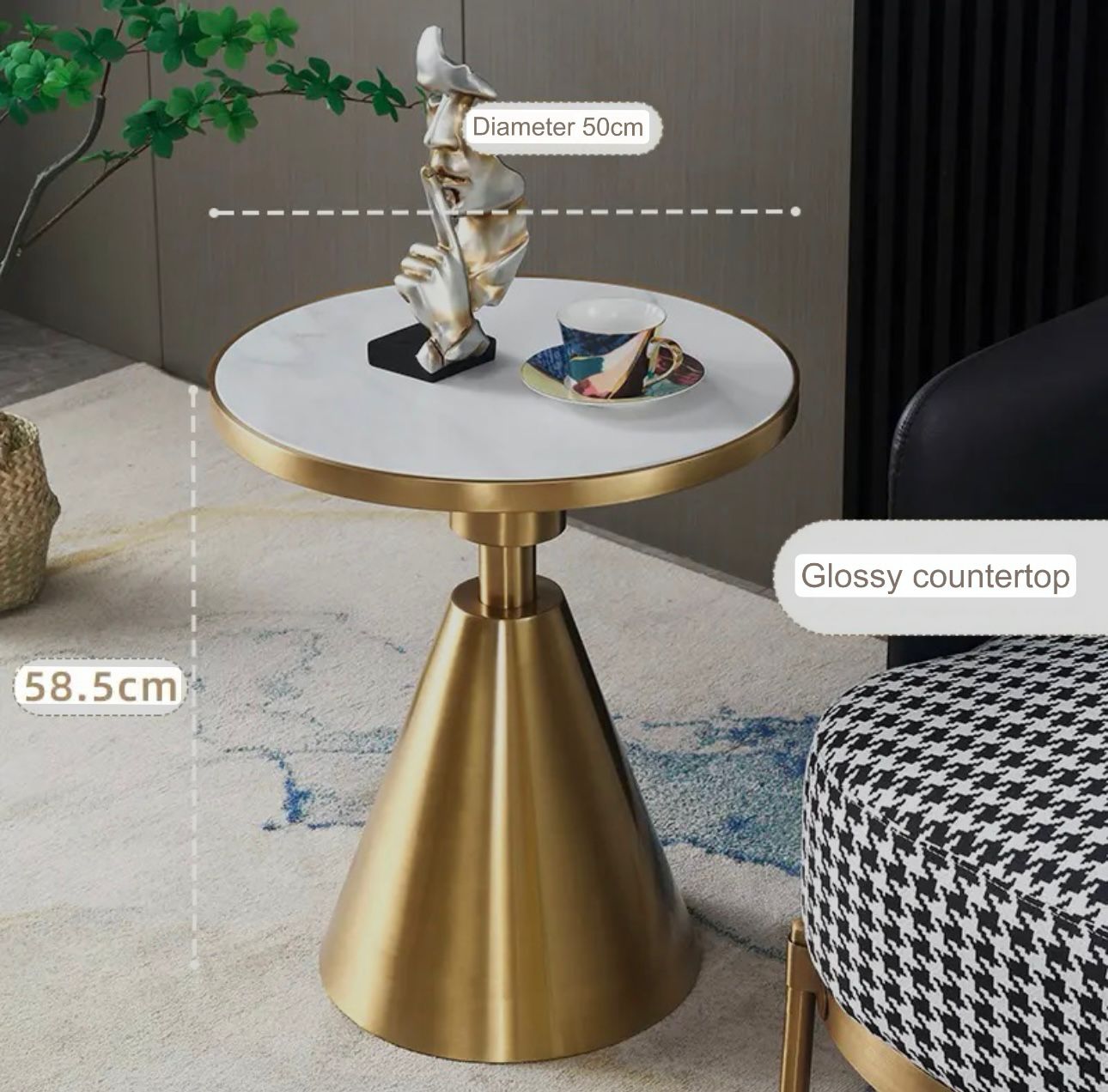 Round Coffee Table - Corner Table - Single Table - Single Coffee Table - Movable Coffee Table - Small Coffee Table - Stainless Steel Table - Marble Table .
Coffee table ; Luxury coffee table ; coffee table set ; simple coffee table ; living room table ; light coffee table ; sofa table ; home table ; table ; tables ; unique table ; modern table ; casual table .
طاولة قهوة؛ طاولة قهوة فاخرة؛ مجموعة طاولات قهوة؛ طاولة قهوة بسيطة؛ طاولة غرفة المعيشة؛ طاولة قهوة خفيفة؛ طاولة أريكة؛ طاولة منزلية؛ طاولة؛ طاولات؛ ط