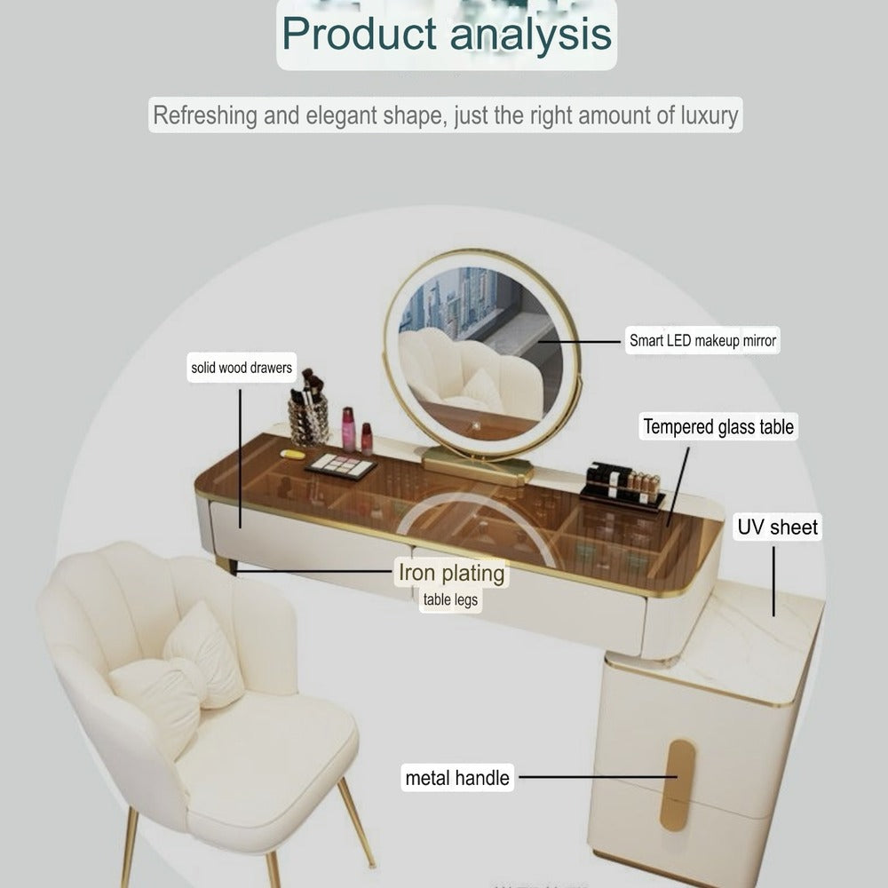 Dressers ; Dressing Table ; bedroom dresser ;makeup table ; makeup dressing table ; led mirror ; make up ; modern dresser ; wooden dresser .