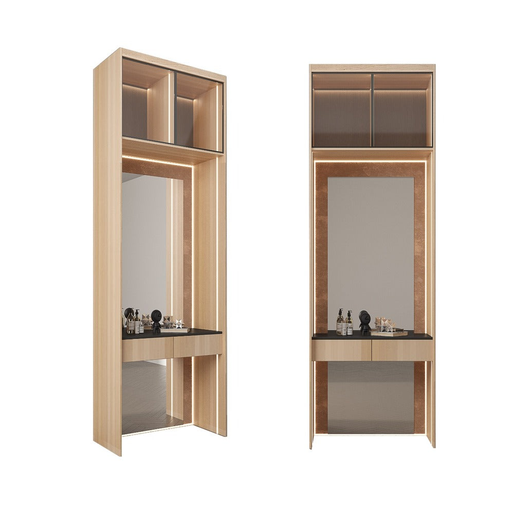 Dressing Table Wood With LED Sensor 100cm -