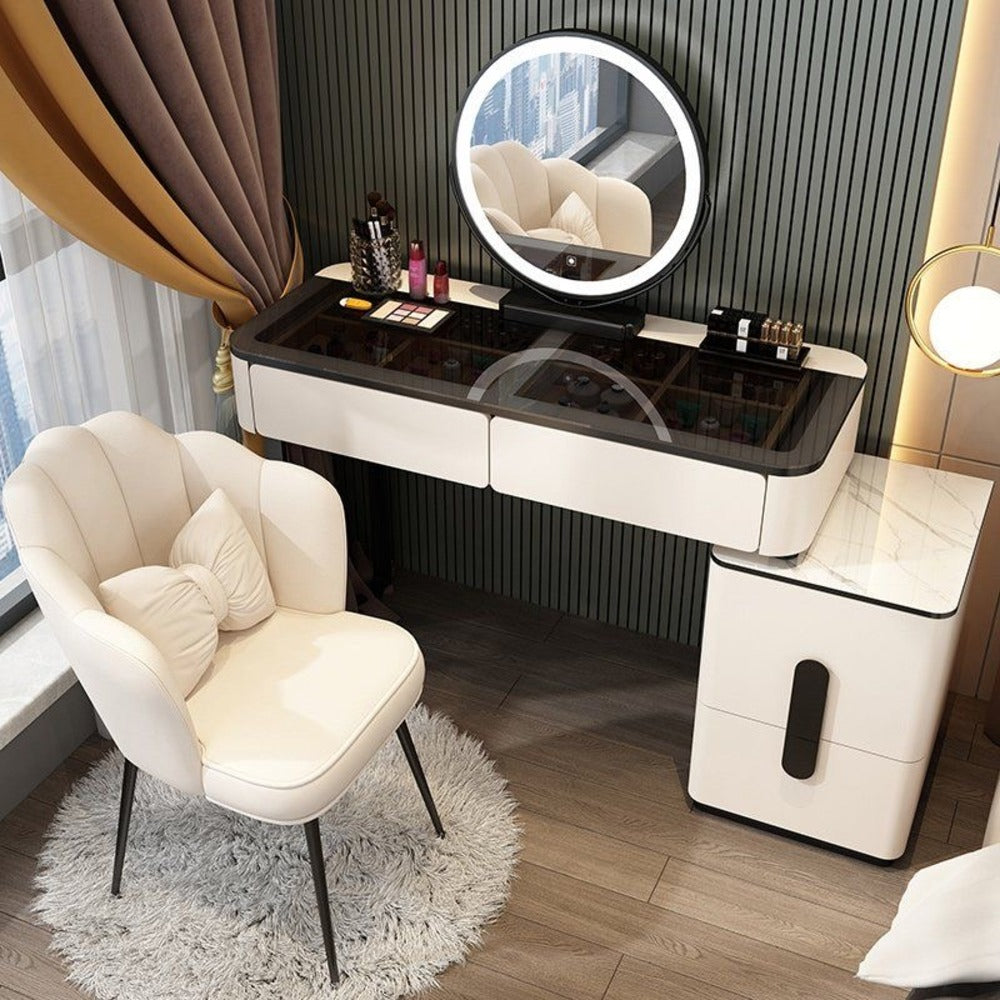 Dressers ; Dressing Table ; bedroom dresser ;makeup table ; makeup dressing table ; led mirror ; make up ; modern dresser ; wooden dresser .