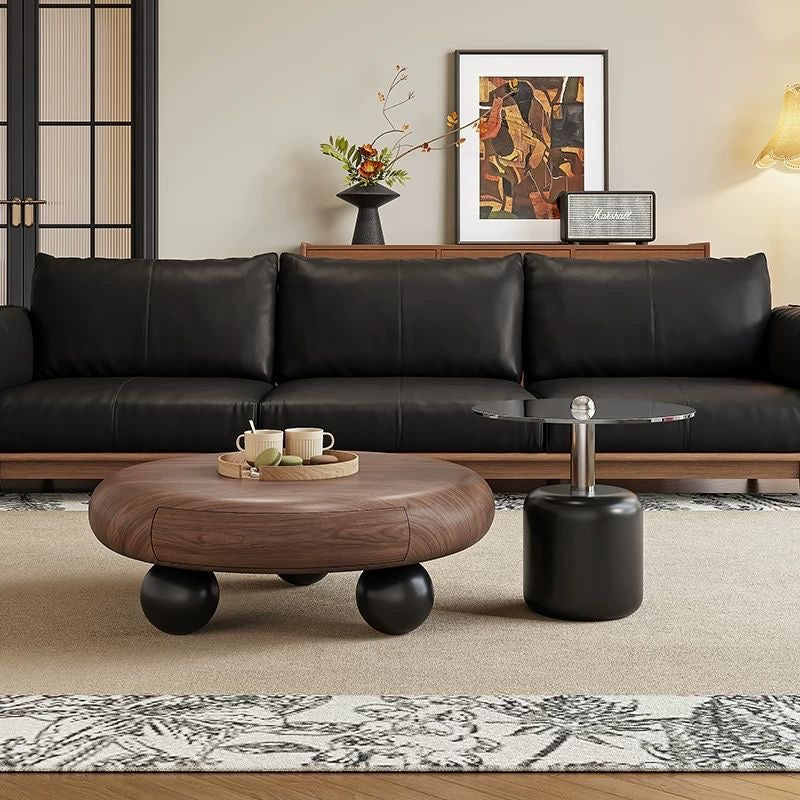 Low Height Wooden Tables Set