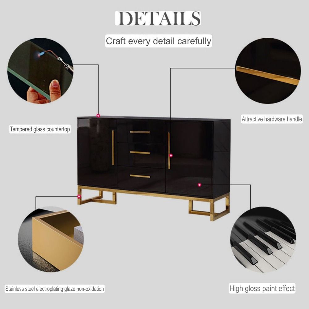 Modern Sideboard Storage Cabinet for Home - Console Table - Entryway Console Table - Modern Console Table - Console Table with Drawers - Luxury home furniture - Modern interior decor - elegant console table - Hallway console table .
خزانة جانبية حديثة للتخزين للمنزل - طاولة كونسول - طاولة كونسول للمدخل - طاولة كونسول حديثة - طاولة كونسول بأدراج - أثاث منزلي فاخر - ديكور داخلي حديث - طاولة كونسول أنيقة - طاولة كونسول