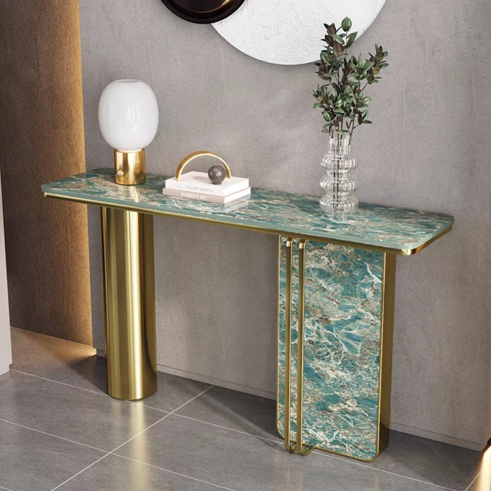 Console Table - Entryway Console Table - Modern Console Table - Marble Console Table .
طاولة كونسول - طاولة كونسول عند المدخل - طاولة كونسول حديثة