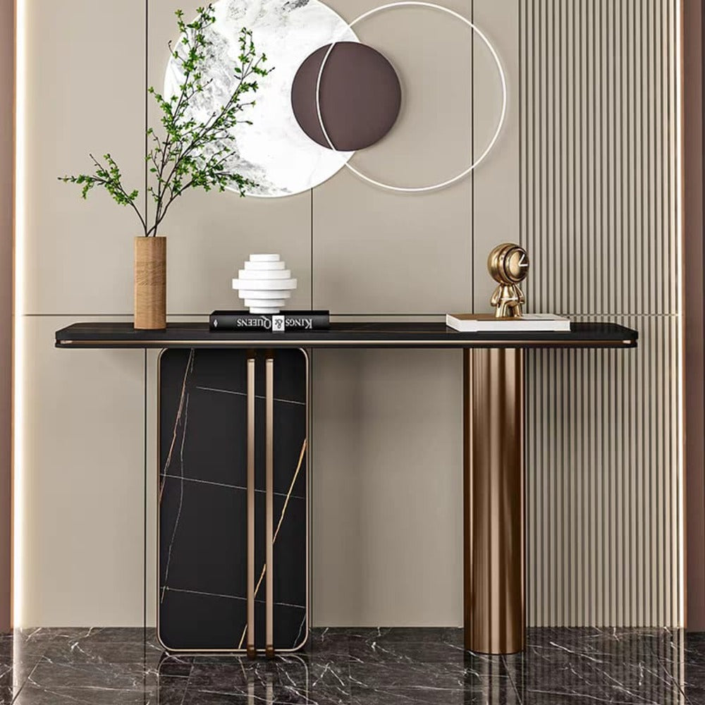 Console Table - Entryway Console Table - Modern Console Table - Marble Console Table .
طاولة كونسول - طاولة كونسول عند المدخل - طاولة كونسول حديثة