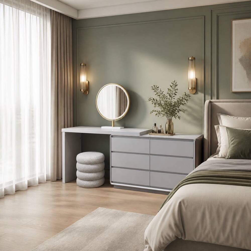 Beauty Table For Grey Lovers