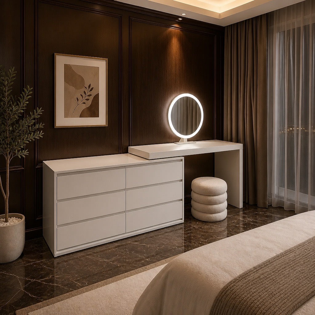 Beauty Table For White Lovers