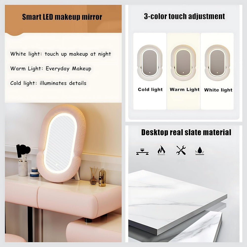 Dressers ; Dressing Table ; bedroom dresser ;makeup table ; makeup dressing table ; led mirror ; make up ; modern dresser ; wooden dresser ; Modern vanity table ; Luxury dressing table ; Contemporary vanity set ; LED lighted mirror ; Vanity with storage ; Stylish dressing .