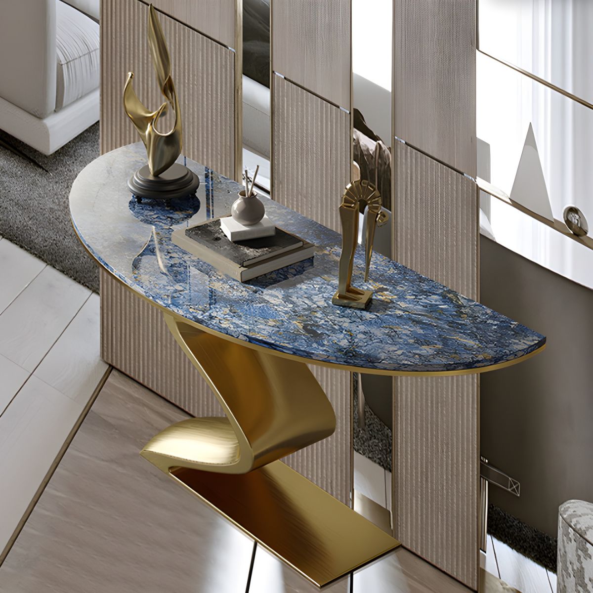 Console Table - Entryway Console Table - Modern Console Table .
طاولة كونسول - طاولة كونسول عند المدخل - طاولة كونسول حديثة