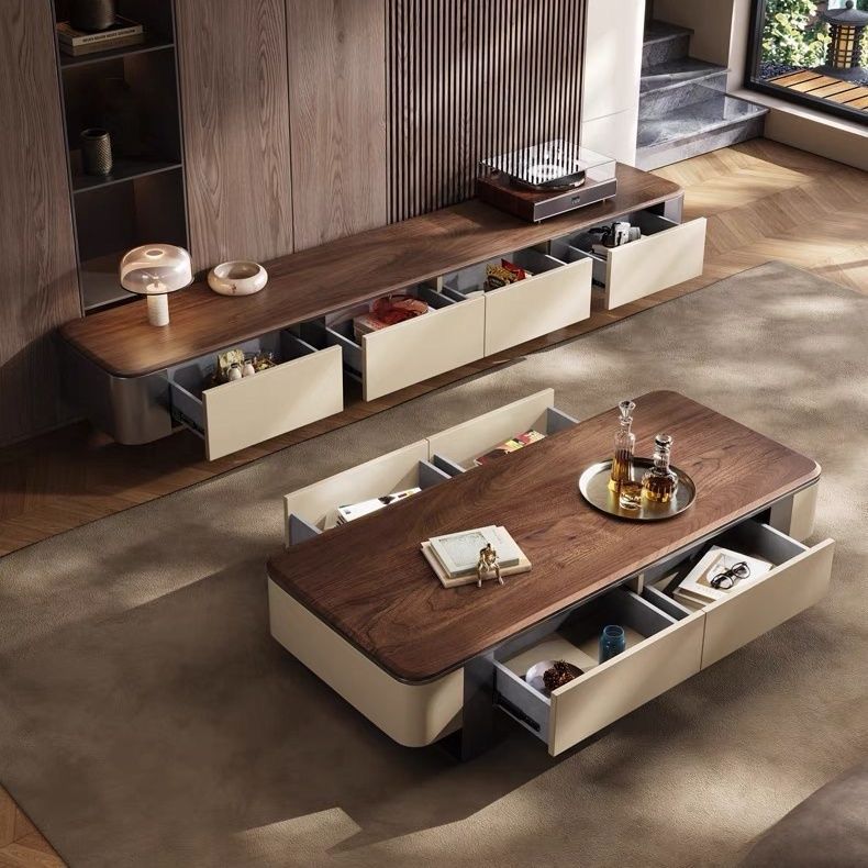 Upgrade your living room with our stylish solid wood TV table and coffee tables. Modern looks, premium quality, and fast UAE delivery.