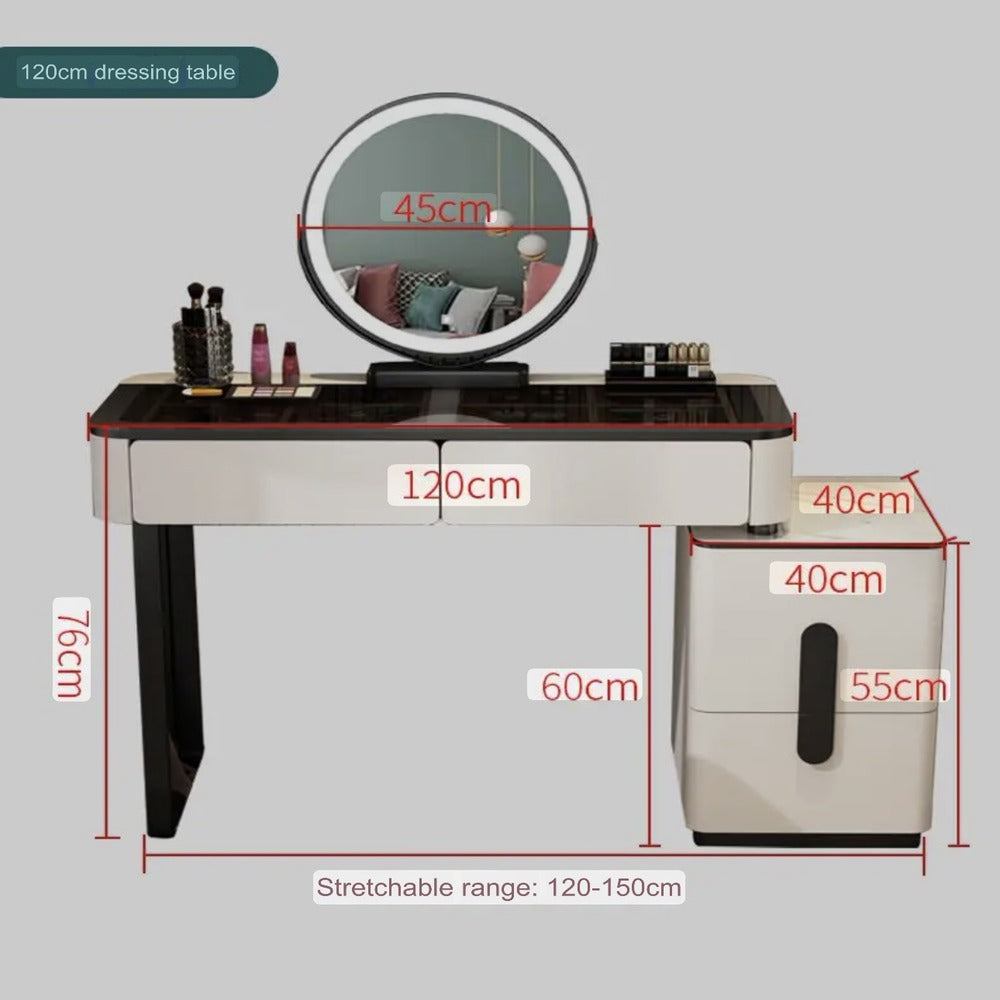 Dressers ; Dressing Table ; bedroom dresser ;makeup table ; makeup dressing table ; led mirror ; make up ; modern dresser ; wooden dresser