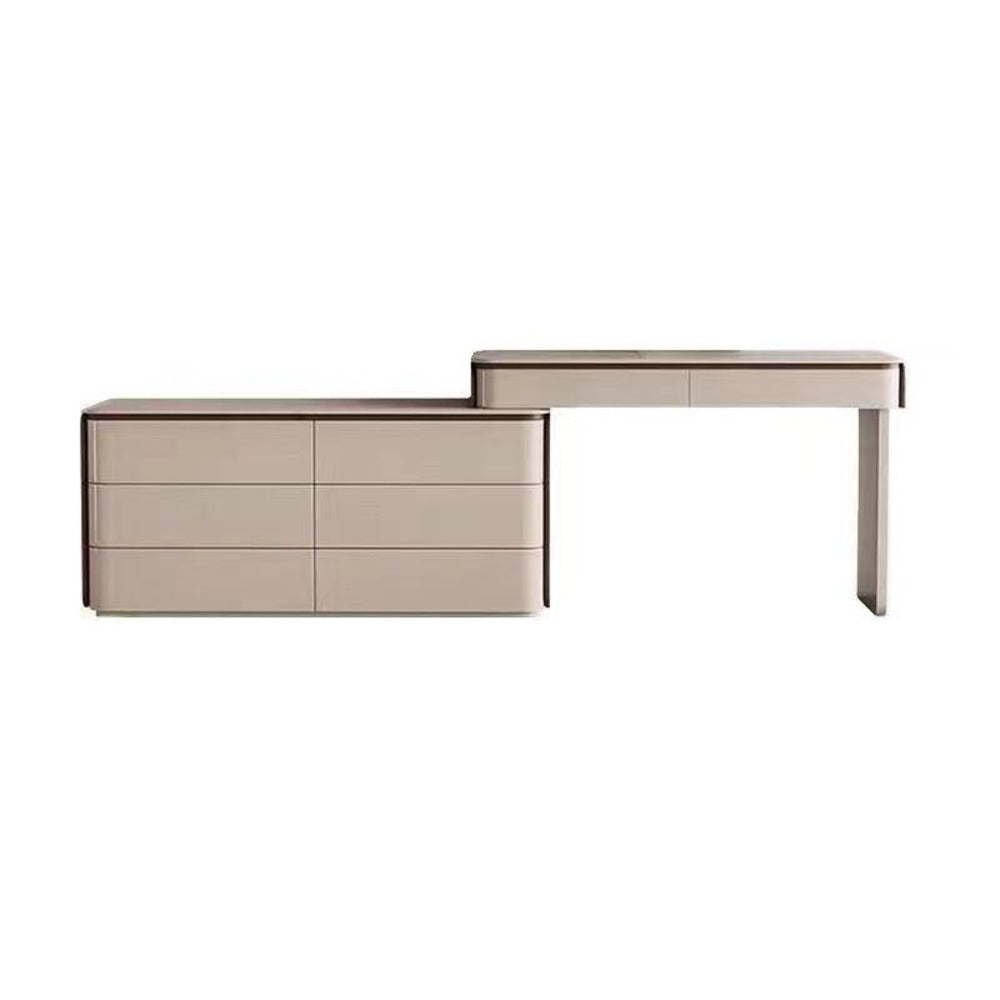 Dresser - Charming Beauty Vanity Dressing Table - 240Cm