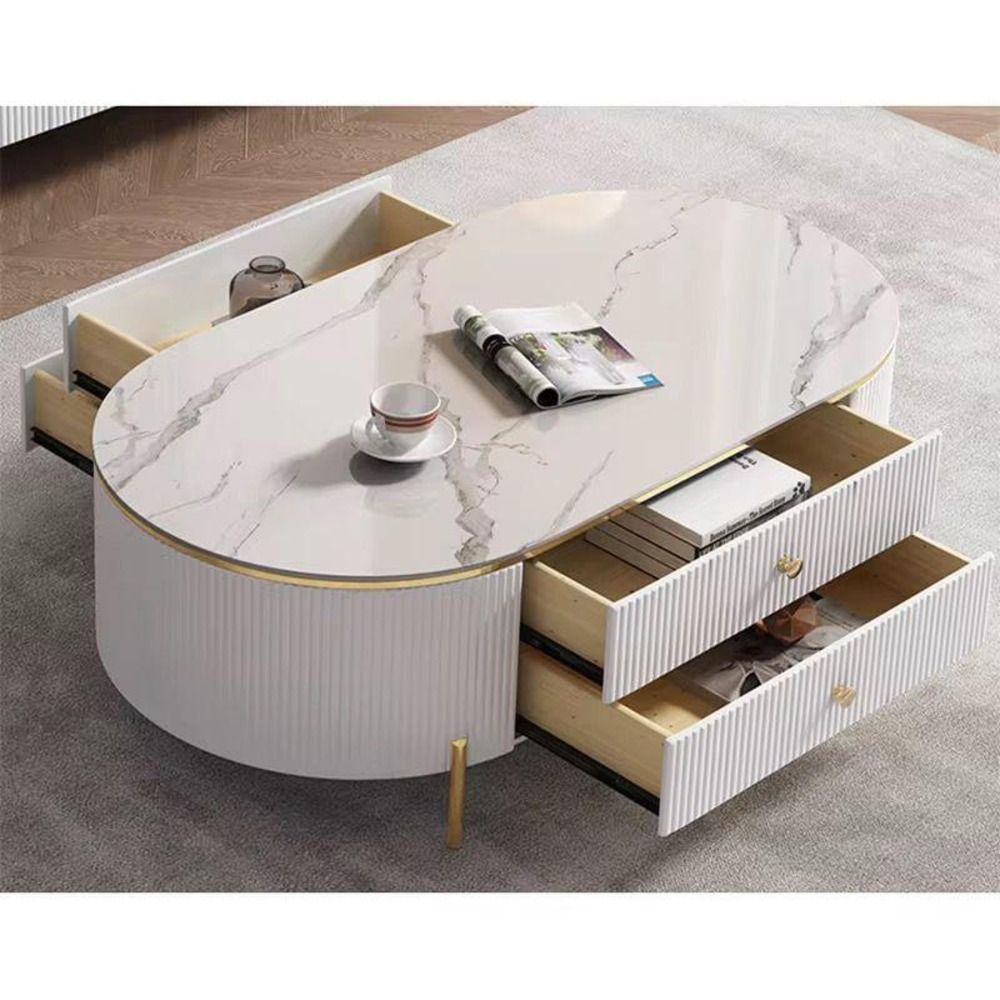 TV Table ; TV table set ; tv coffee table ; tv coffee table set ; living room table set ; modern table set ; luxury table set ; unique table set ; casual table set ; Designer tables ; living room furniture set ; white and gold furniture ; contemporary furniture design