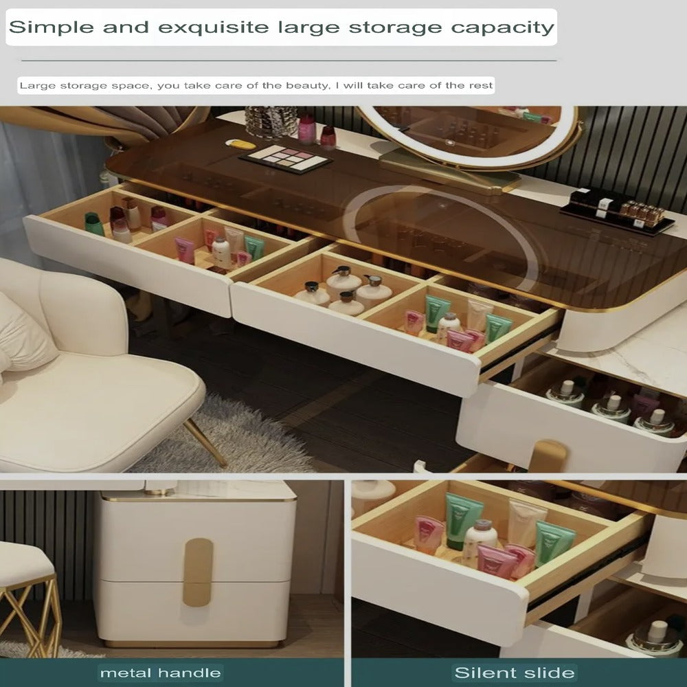 Dressers ; Dressing Table ; bedroom dresser ;makeup table ; makeup dressing table ; led mirror ; make up ; modern dresser ; wooden dresser