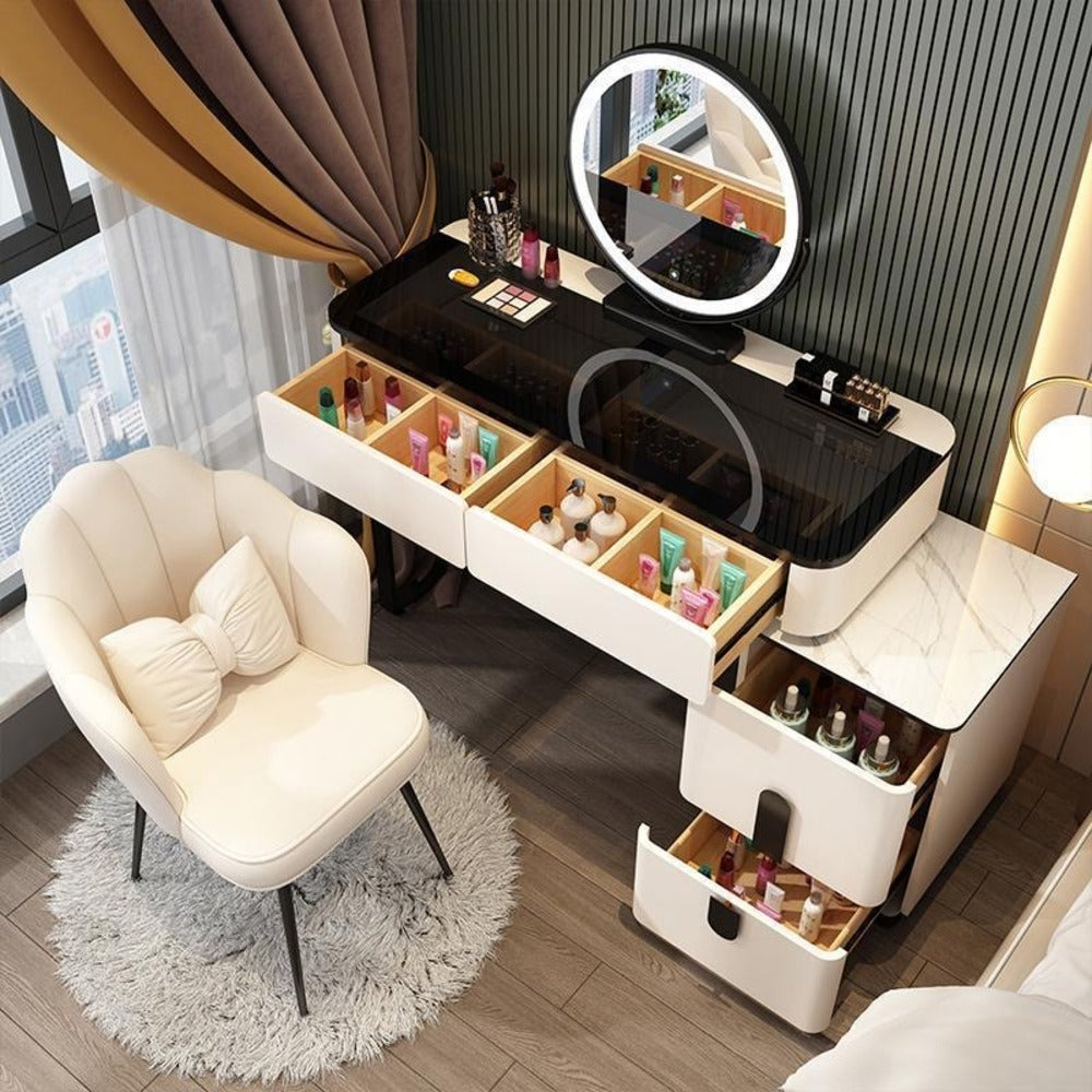 Dressers ; Dressing Table ; bedroom dresser ;makeup table ; makeup dressing table ; led mirror ; make up ; modern dresser ; wooden dresser