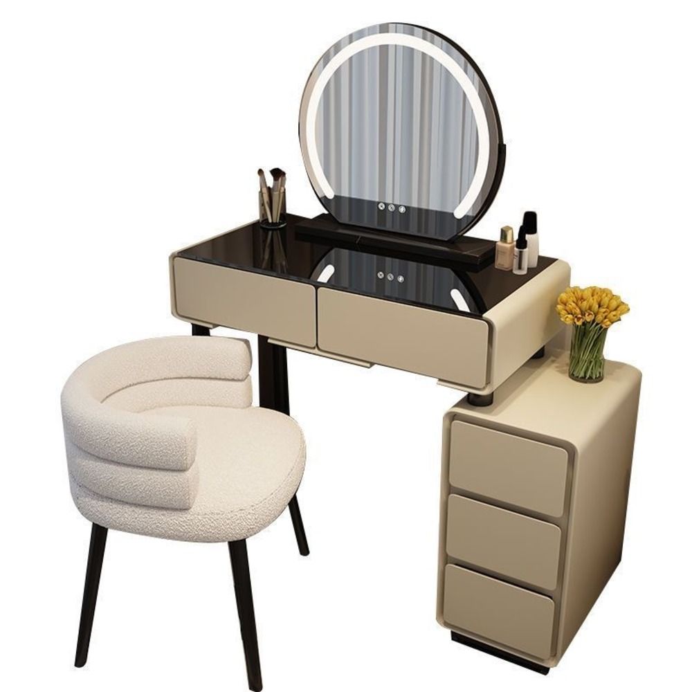 Dressers ; Dressing Table ; bedroom dresser ;makeup table ; makeup dressing table ; led mirror ; make up ; modern dresser ; wooden dresser ; Modern vanity table ; Luxury dressing table ; Contemporary vanity set ; LED lighted mirror ; Vanity with storage ; Stylish dressing