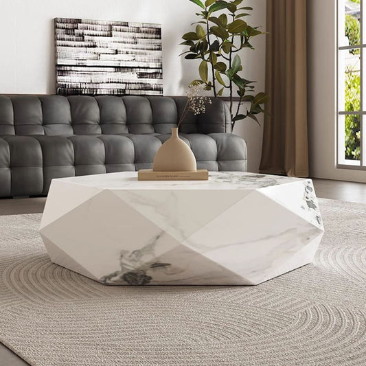 wooden coffee table, round coffee table, 3-tier coffee table, rotating table, modern coffee table, swivel table, wooden furniture, living room table, space-saving coffee table, contemporary coffee table