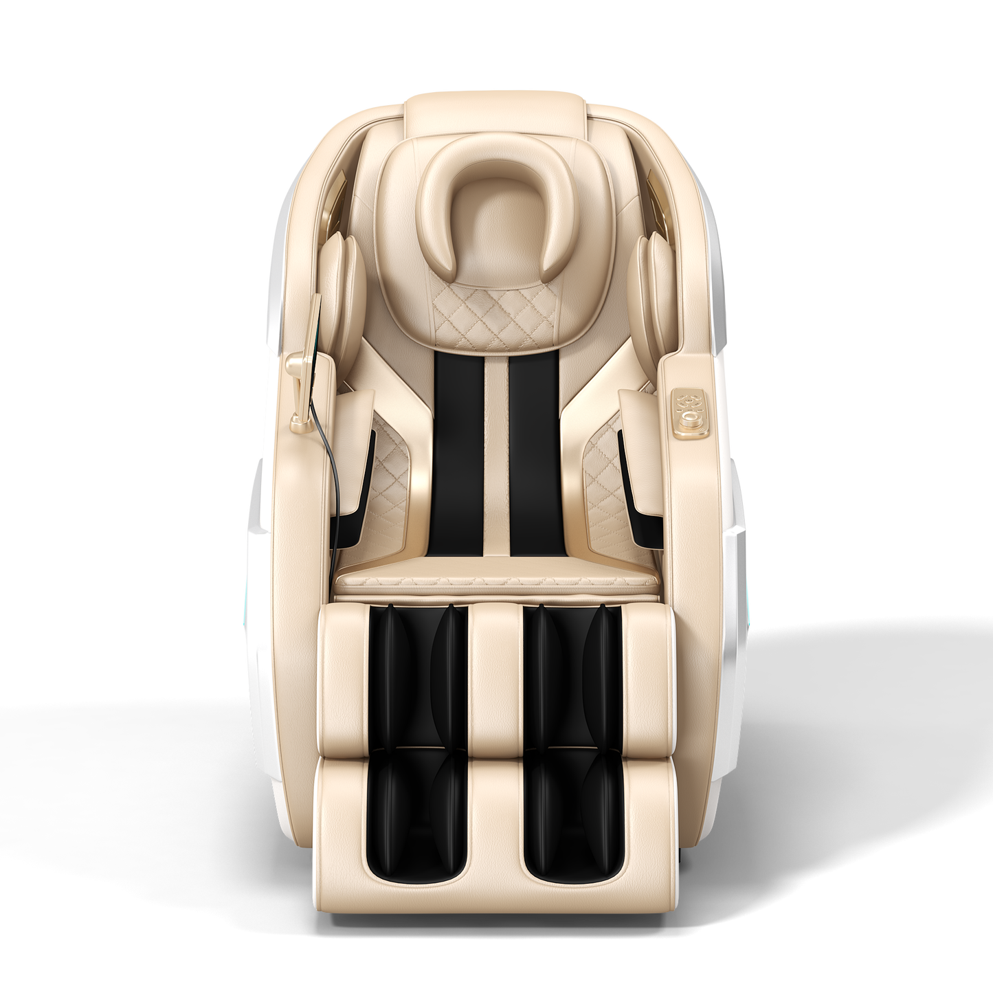 Full Body massage Chair LH1 White With Beige Interior