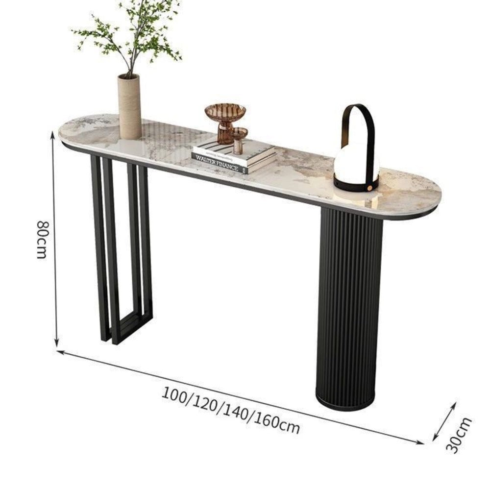 Modern console table
Minimalist furniture
Black marble console
Entryway table
Sleek hallway console
Asymmetrical metal legs
Luxury console table
Contemporary home decor
Narrow console for small spaces
Decorative console table
Elegant black furniture
Stylish entryway furniture