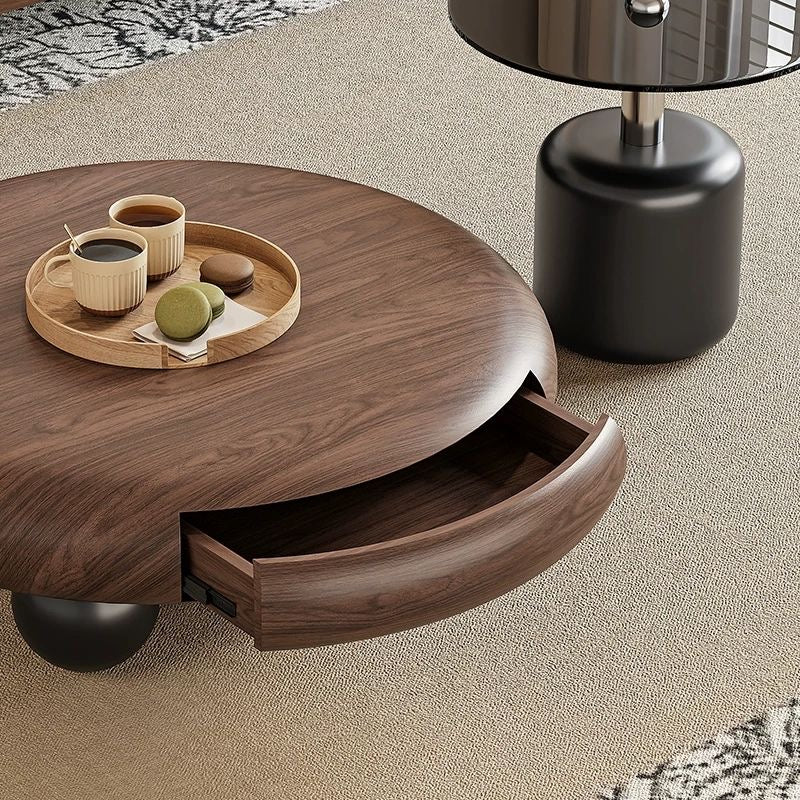 Low Height Wooden Tables Set