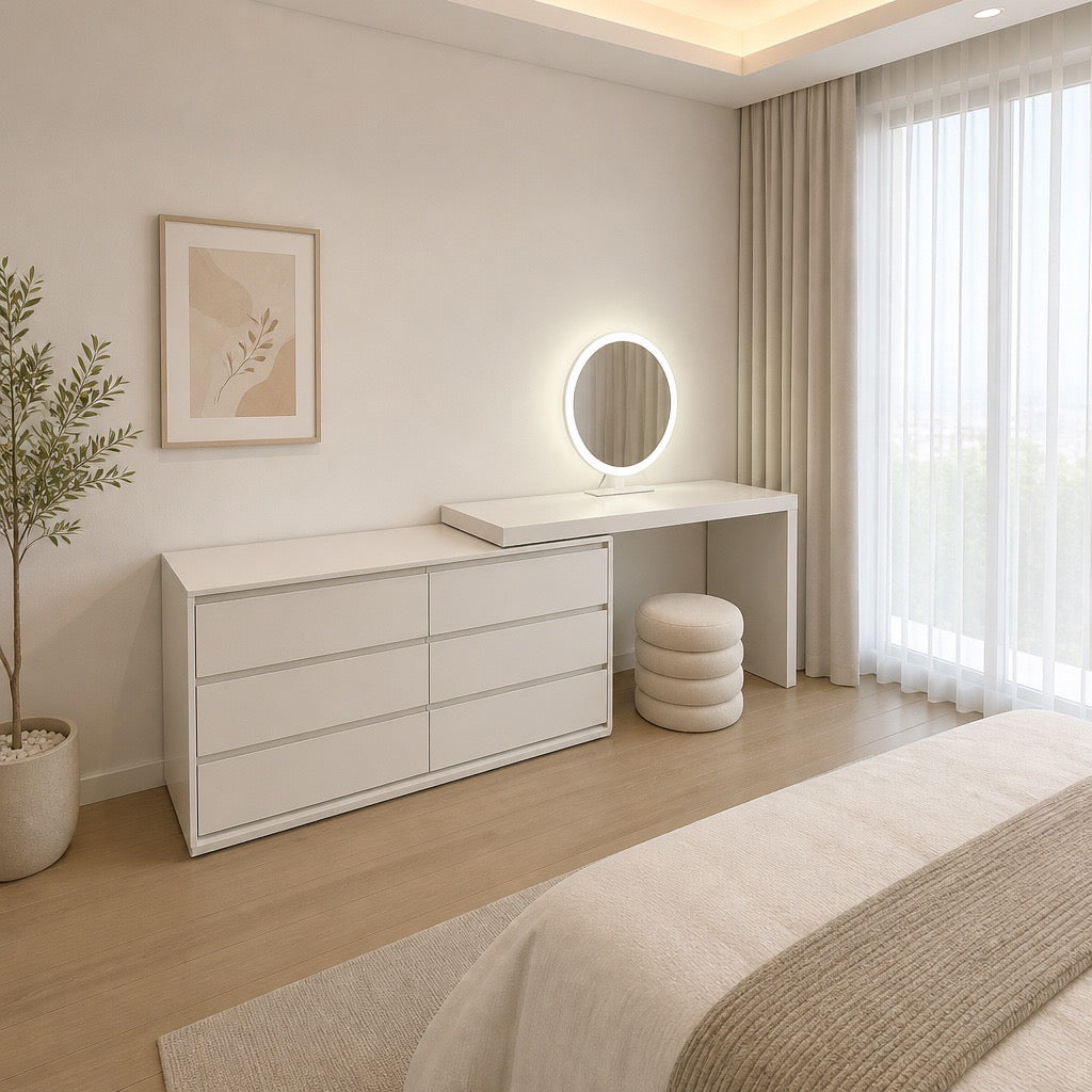 Beauty Table For White Lovers