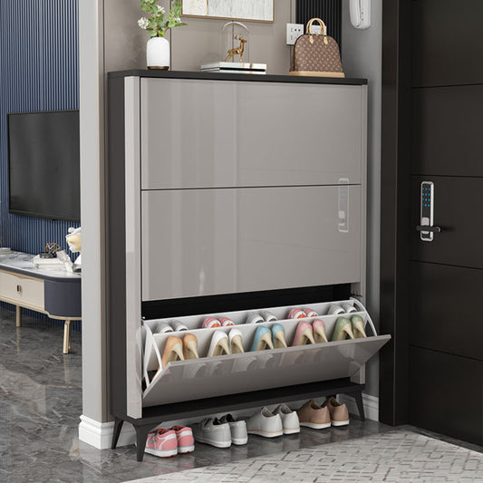 Modern Multi-Tier Shoe cabinet Shoes Cabinet Organizer - 100*24*118CM .