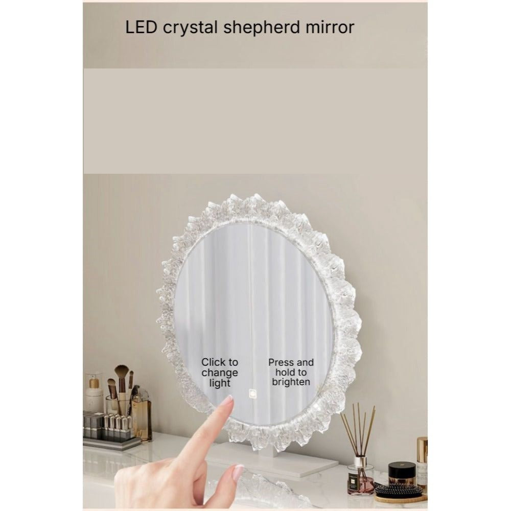 New Design 2026 Vanity With LED Mirror 200cm White