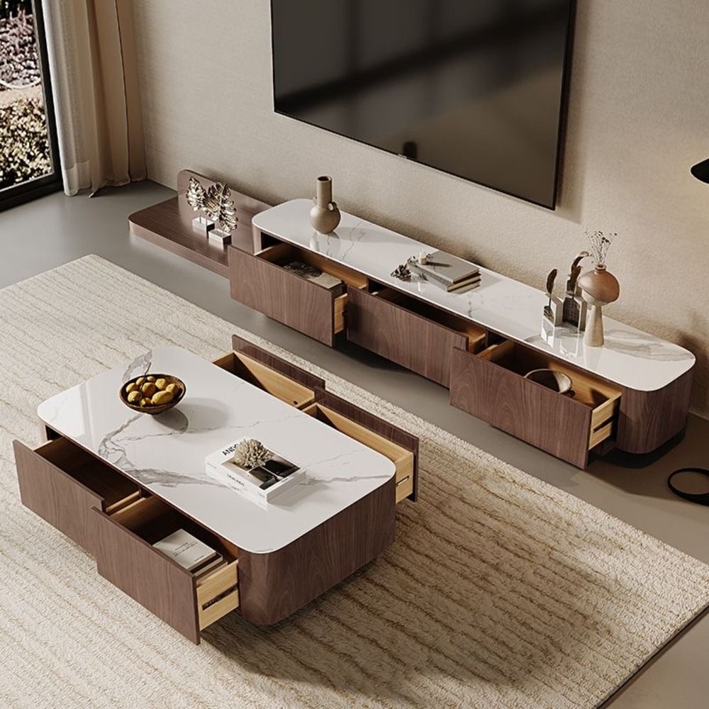 TV Table ; TV table set ; tv coffee table ; tv coffee table set ; living room table set ; modern table set ; luxury table set ; unique table set ; casual table set .
