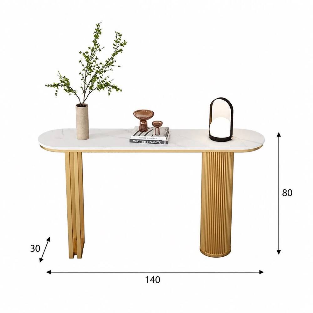 Sereno Marble Console Table 140cm