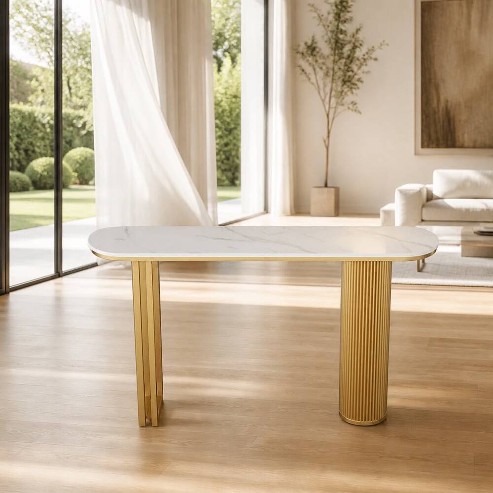 Sereno Marble Console Table 140cm