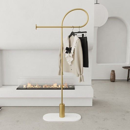 Clothes hangers - modern clothes hanger - gold clothes hanger - black clothes hanger .