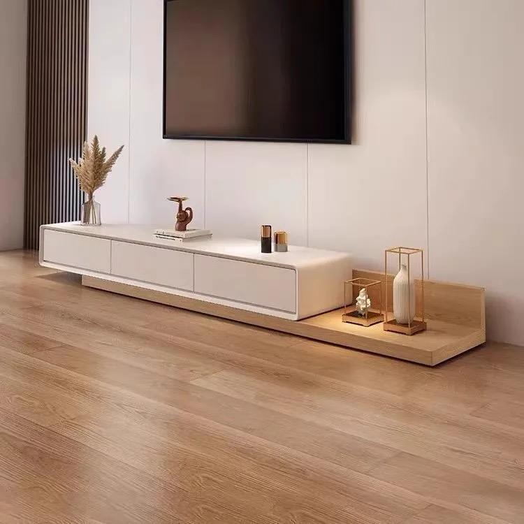 solid wood TV table ; natural wood TV unit ; modern entertainment console ; wooden media cabinet ; minimalist TV console ; low profile TV table ;  living room furniture ; natural wood furniture ; extendable TV table ; living room extendable furniture ; expandable TV table solid wood ; modular TV stand