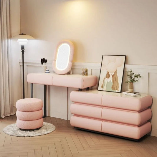Dressers ; Dressing Table ; bedroom dresser ;makeup table ; makeup dressing table ; led mirror ; make up ; modern dresser ; wooden dresser ; Modern vanity table ; Luxury dressing table ; Contemporary vanity set ; LED lighted mirror ; Vanity with storage ; Stylish dressing 
