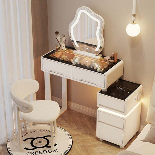 Dressers ; Dressing Table ; bedroom dresser ;makeup table ; makeup dressing table ; led mirror ; smart dressing table ; smart dresser ; make up ; modern dresser ; wooden dresser 
