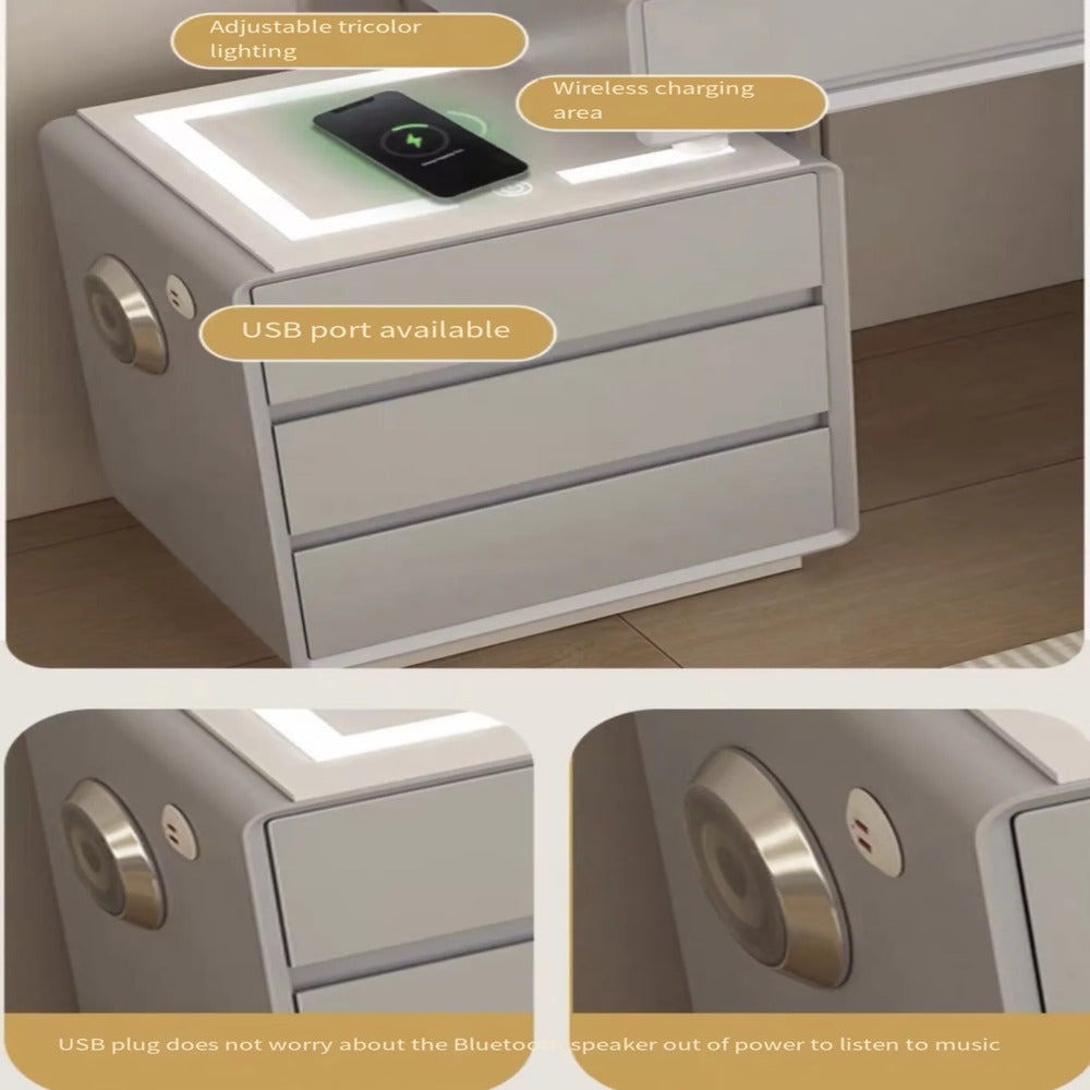 Dressers ; Dressing Table ; bedroom dresser ;makeup table ; makeup dressing table ; led mirror ; make up ; modern dresser ; wooden dresser ; Modern vanity table ; Luxury dressing table ; Contemporary vanity set ; LED lighted mirror ; Vanity with storage ; Stylish dressing 