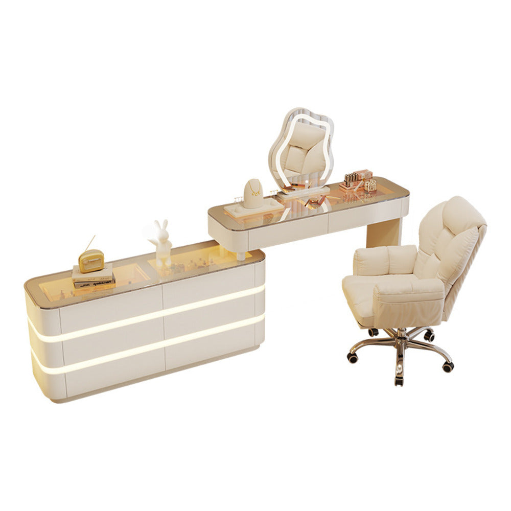 Dressers ; Dressing Table ; bedroom dresser ;makeup table ; makeup dressing table ; led mirror ; make up ; modern dresser ; wooden dresser ; Modern vanity table ; Luxury dressing table ; Contemporary vanity set ; LED lighted mirror ; Vanity with storage ; Stylish dressing