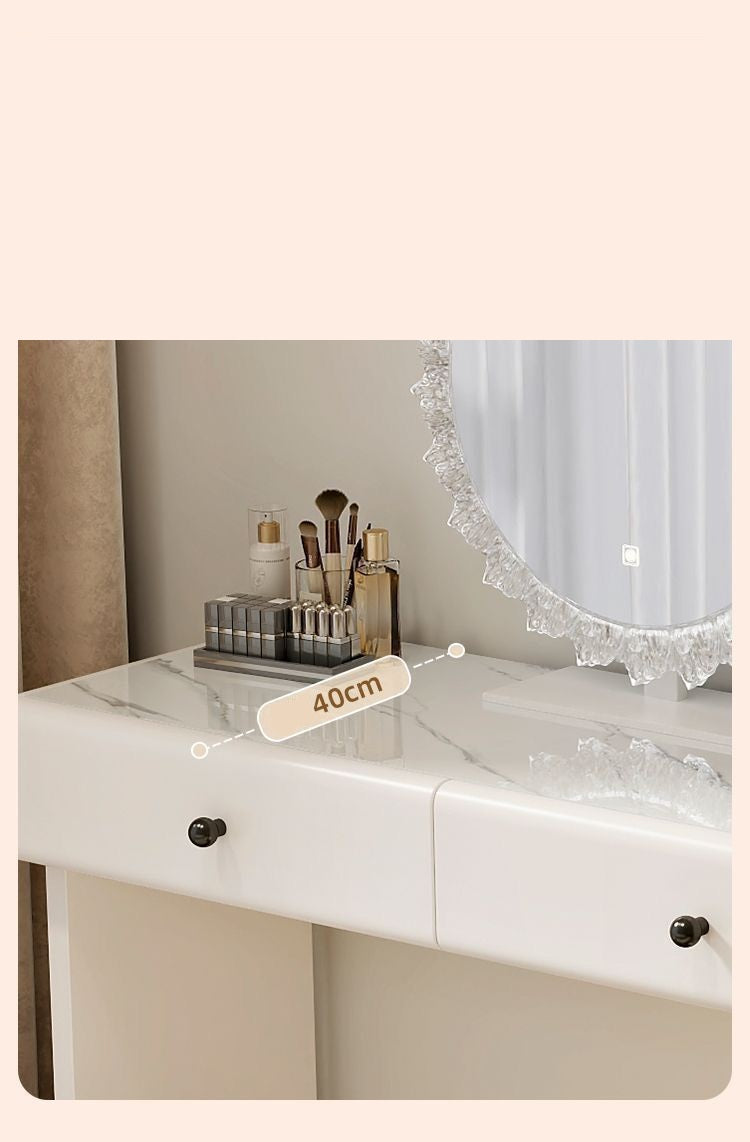 New Design 2026 Vanity With LED Mirror 200cm White