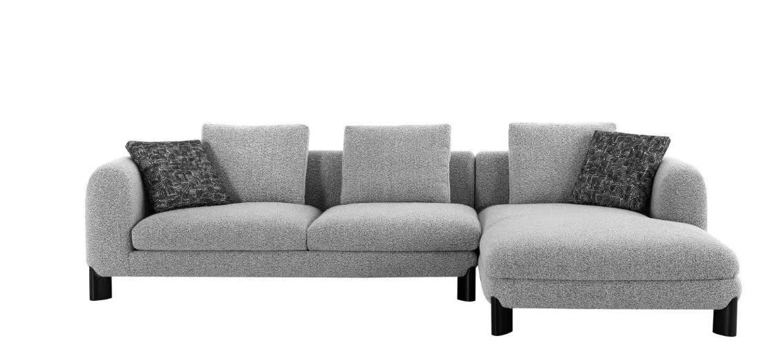 Modern Fabric Corner Sofa - Stylish and Contemporary Design