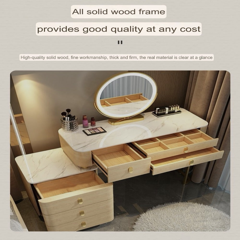 Dressers ; Dressing Table ; bedroom dresser ;makeup table ; makeup dressing table ; led mirror ; vanity Table ; smart dresser ; make up ; modern dresser