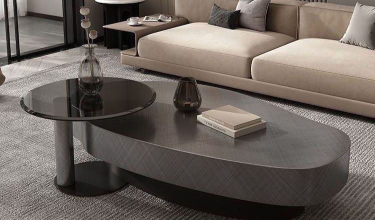 طاولة قهوة حديثة - أثاث معاصر - تصميم بسيط
