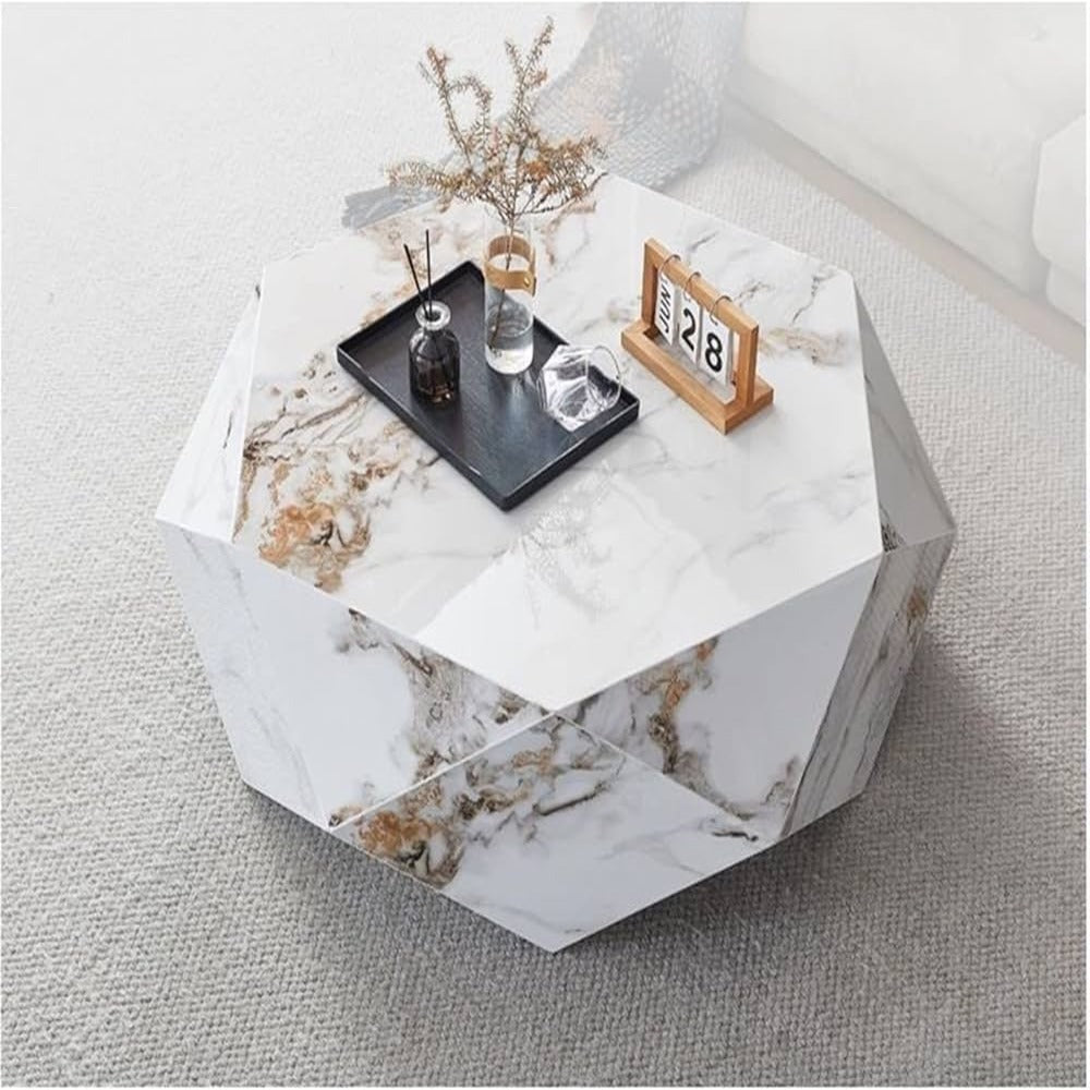 wooden coffee table, round coffee table, 3-tier coffee table, rotating table, modern coffee table, swivel table, wooden furniture, living room table, space-saving coffee table, contemporary coffee table